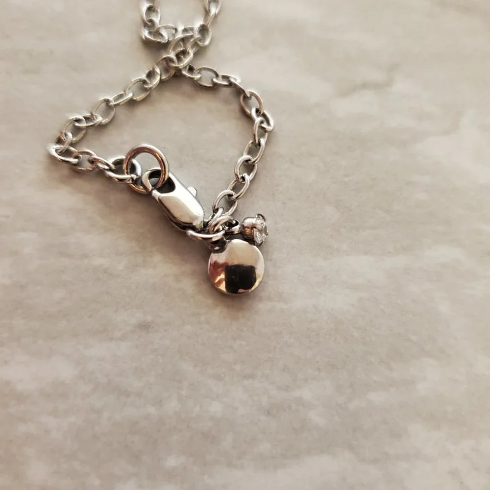 💖 J.Crew Rhinestone Crystal Pave Cluster Ball Beaded Pendant Necklace 💖